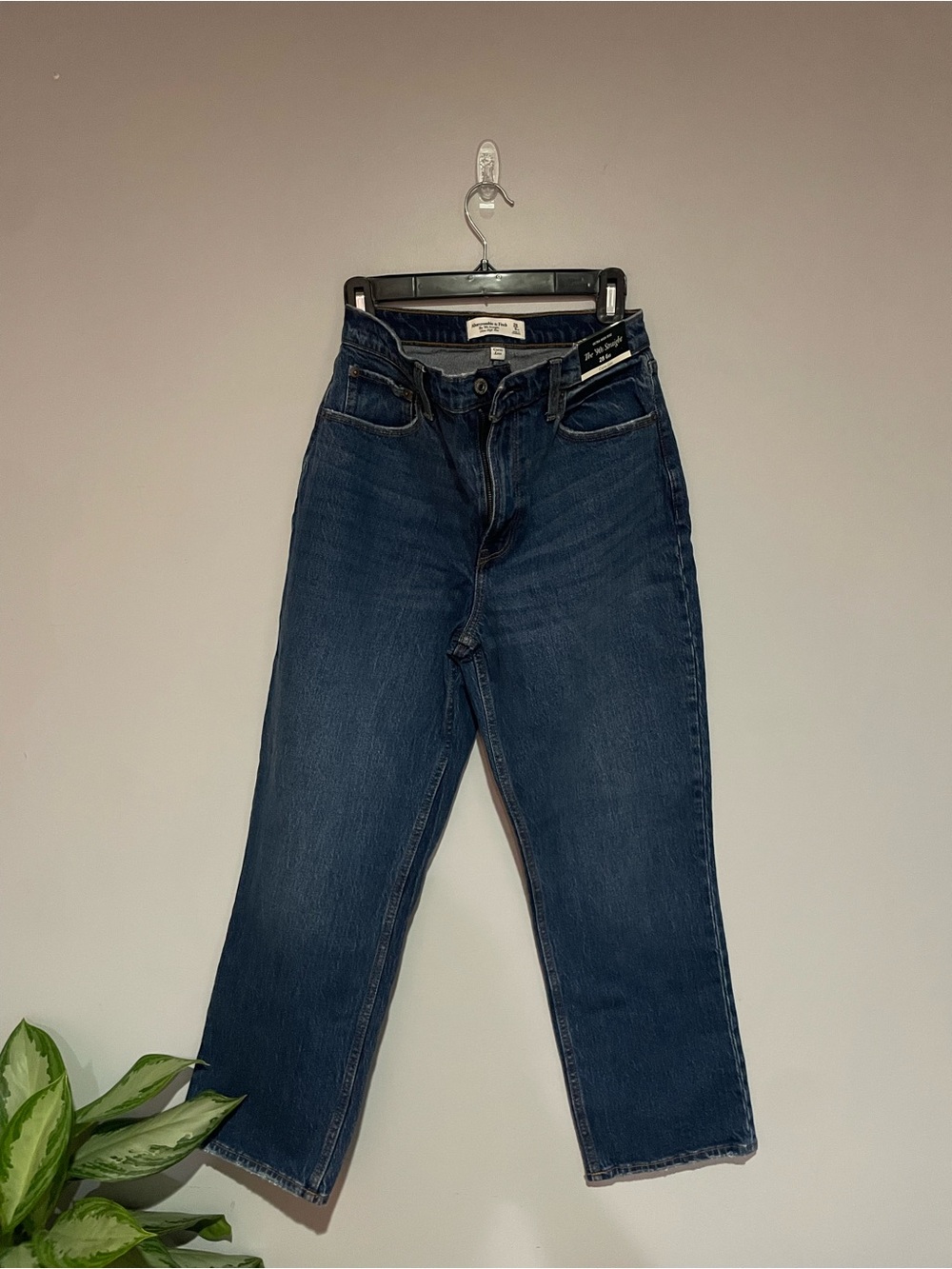 Abercrombie & Fitch Boyfriend Jeans - Dark Indigo